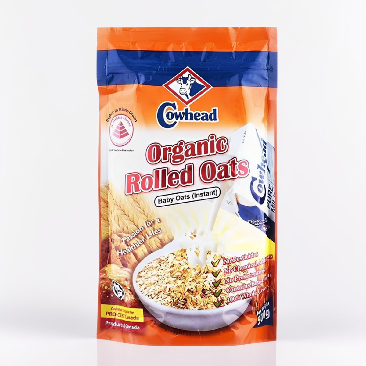 Picture of Cowhead Baby Rolled Oats 500 Gm