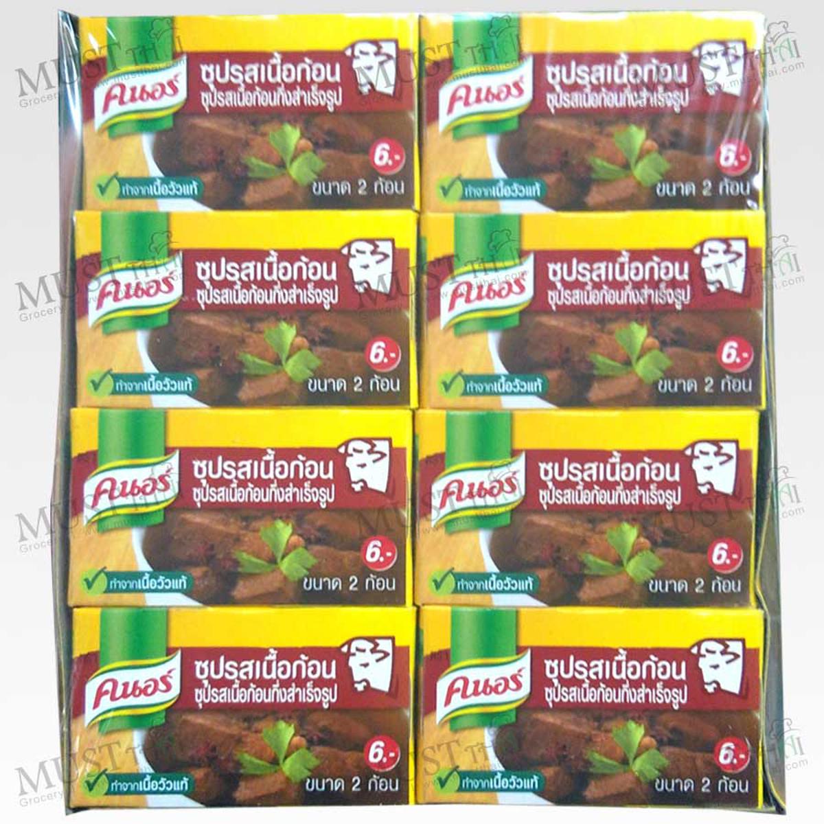 Picture of Beef Stock Cube 20gm X 24pcs Thailand