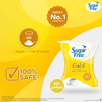 Picture of Sugar Free Gold Low Calorie Sugar Substitute Sweetener Tablets 500 pcs
