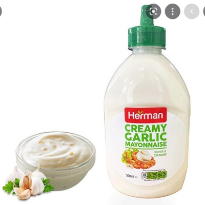 Picture of Herman Creamy Garlic Mayonnaise, 500ml