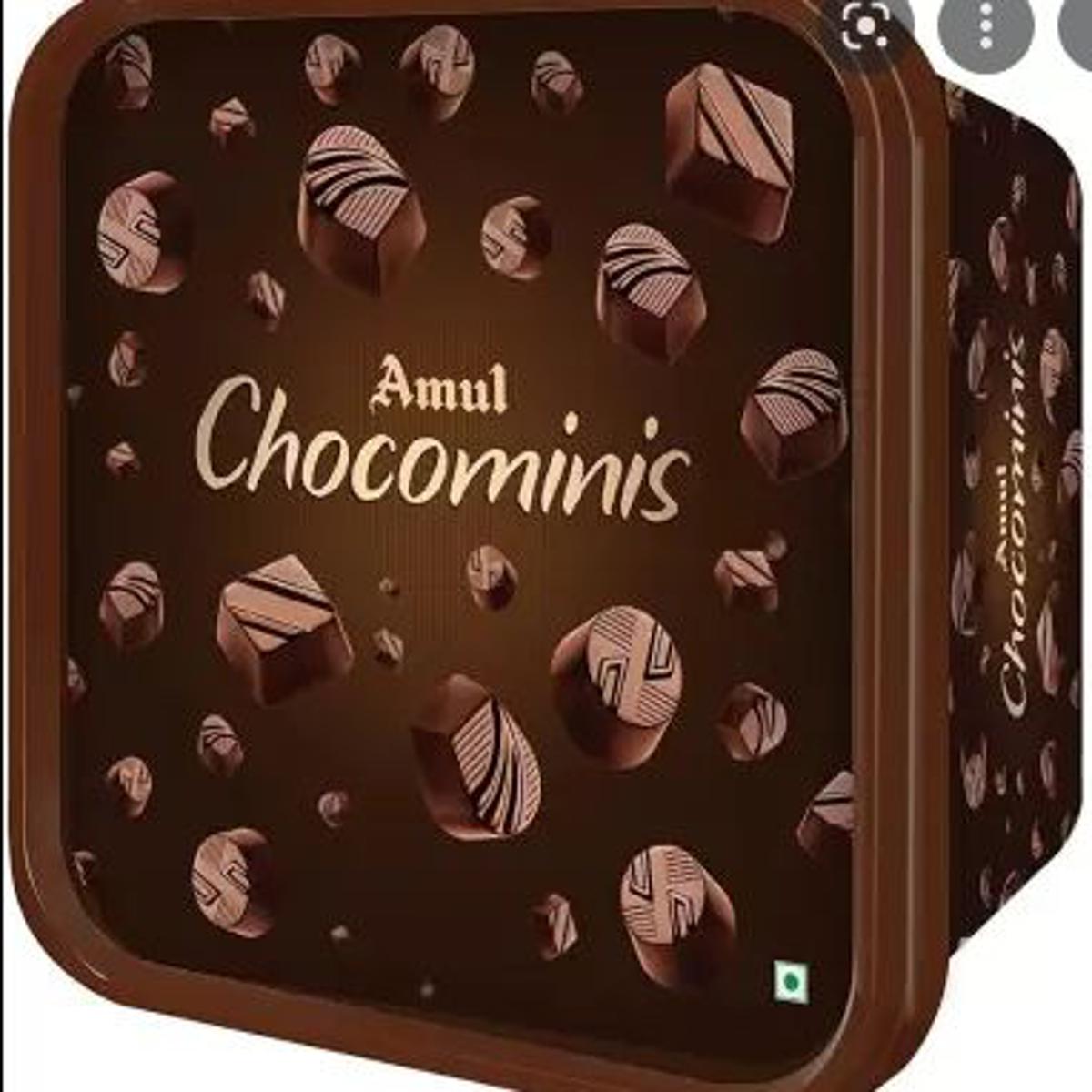 Picture of Amul চকোমিনিস চকোলেট বক্স 250g - milk shake