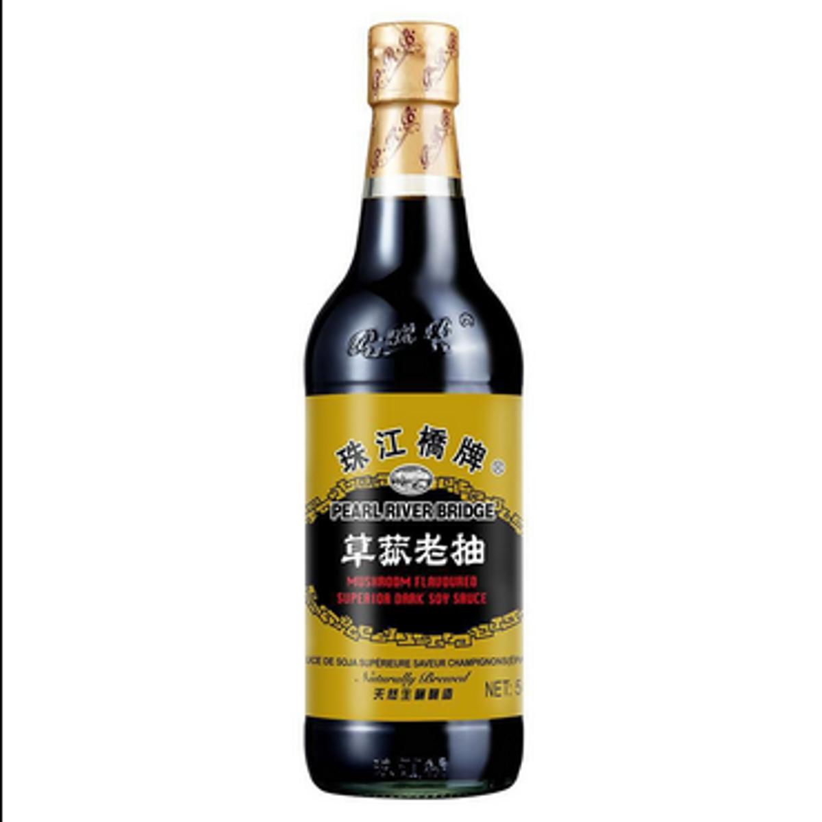 Picture of Pearl River Bridge Mushroom Flavoured Superior Dark Soy Sauce 500ml