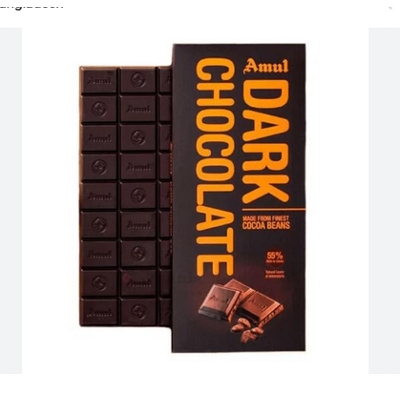 Picture of Amul dark chocolate 125 gm (Indian )