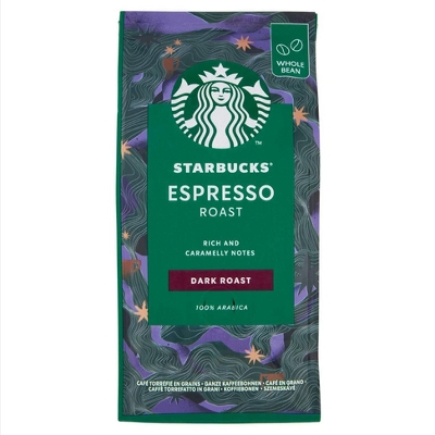Picture of Starbucks_Expresso Roast Dark Roast 200 Gm Pack(Whole Bean)
