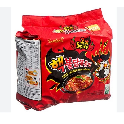 Picture of Buldak 2x Spicy HOT_Chicken Flavor_Ramen - 5 in 1 Pack