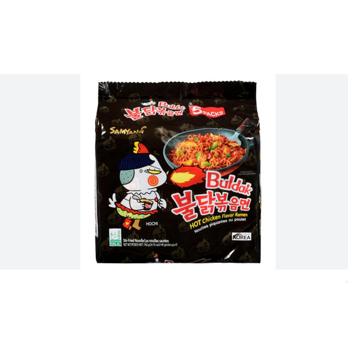Picture of  Samyang Cheese Hot Chicken Flavor Ramen Family Pack 700gm