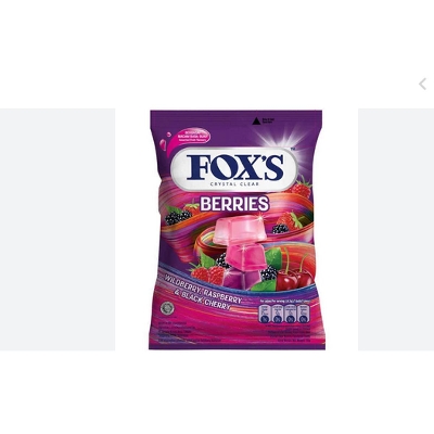 Picture of FOX'S Crystal Clear Berries chocolate Bag New 90g
