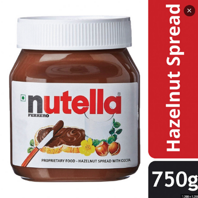Picture of NUTELLA Ferraro Chocolates Hazlnut 750gm Pancake Love