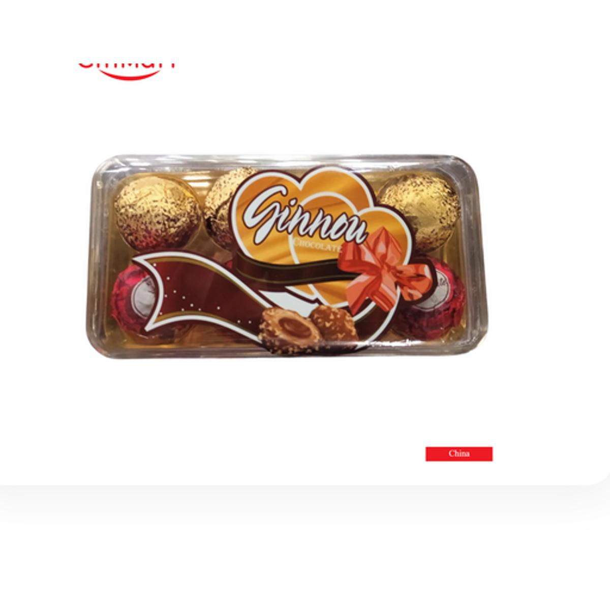 Picture of Ginnou Chocolate Double Set Box - 176gm (16pcs)