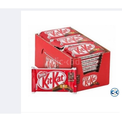 Picture of Kitkats_4 Finger Chocolate Wafer 21 Piece Box (37 Grams Per Unit)