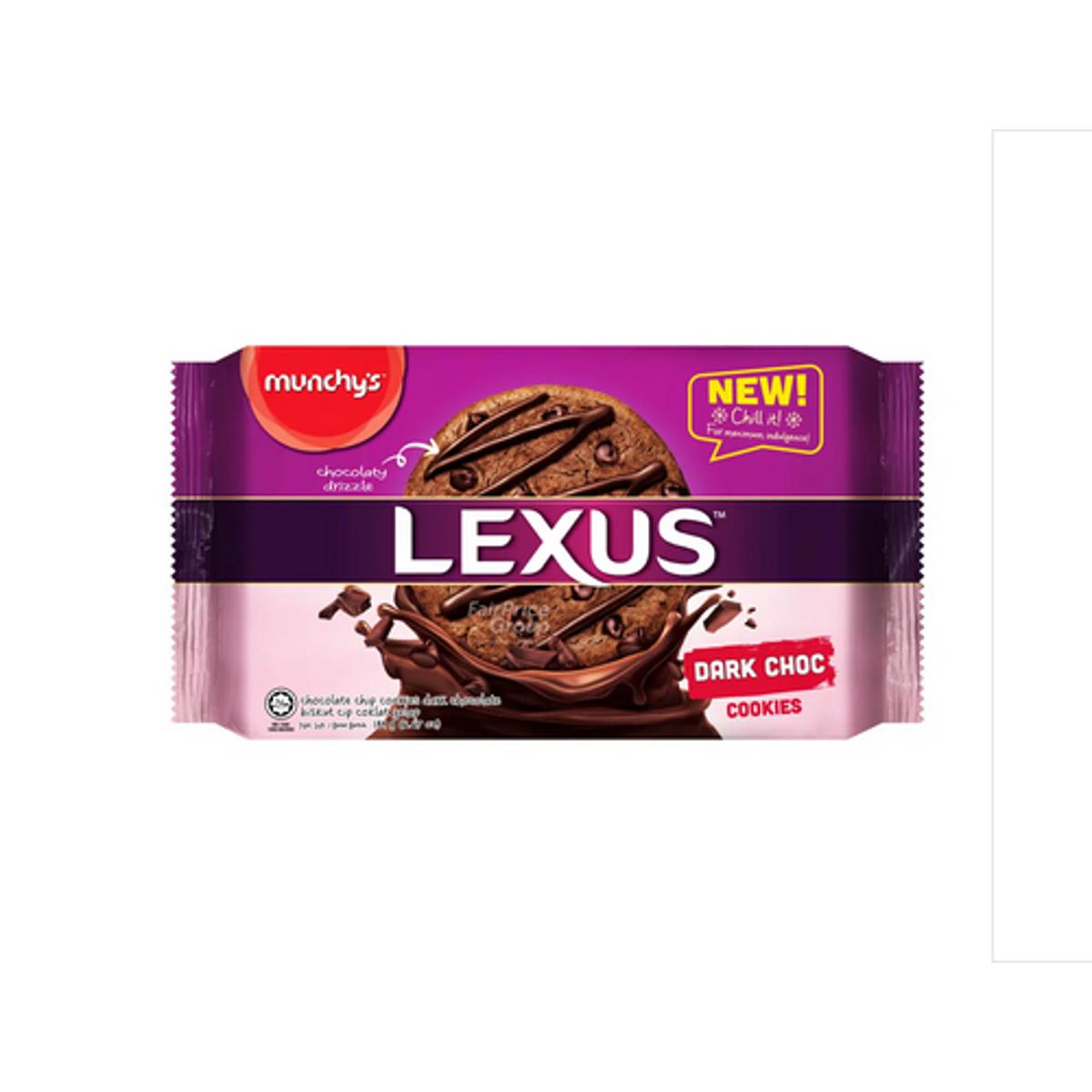 Picture of Munchy's-LEXUS Cookies - Dark Choc 189g
