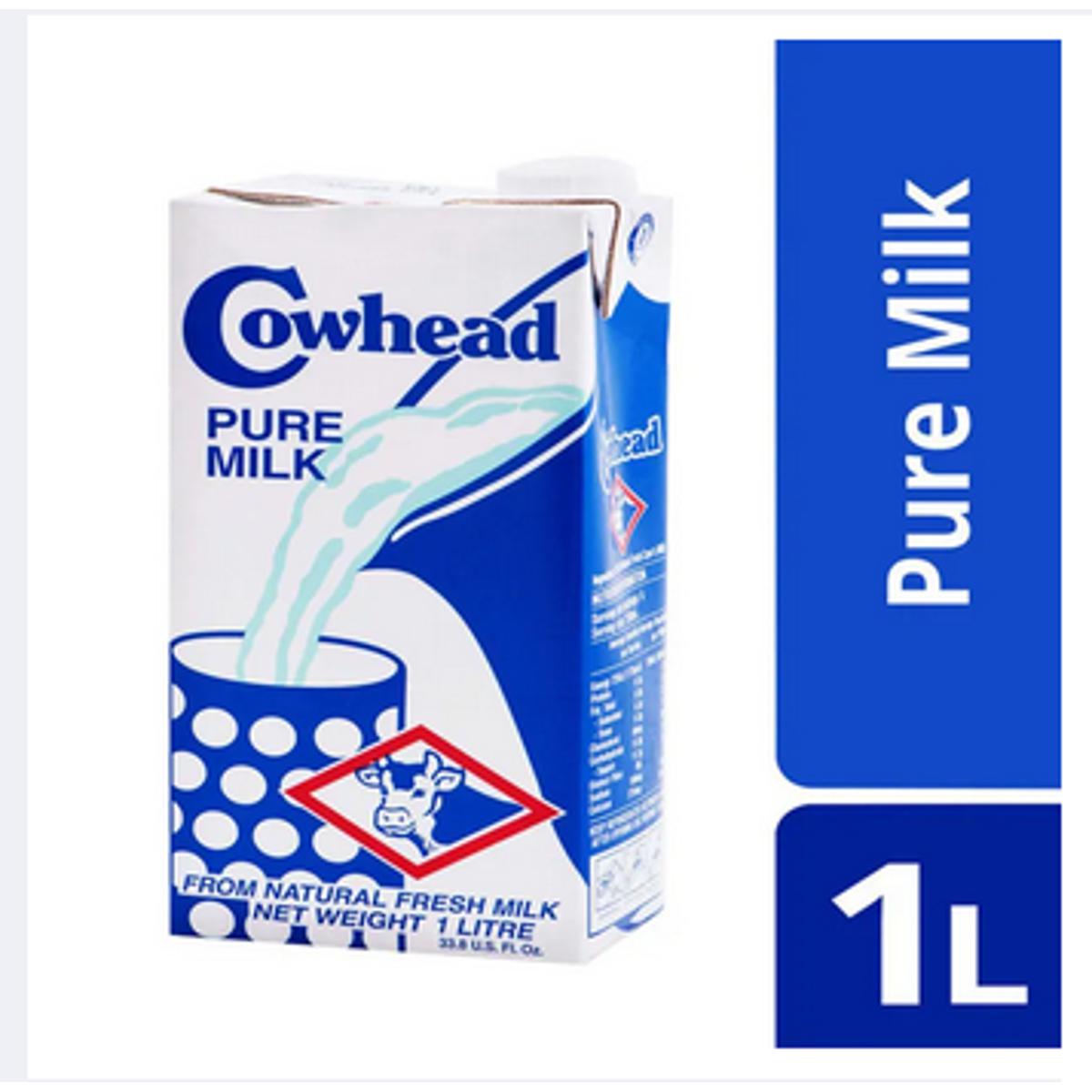 Picture of Cowhead Pure Milk Uht -1 Ltr ( New Zealand )