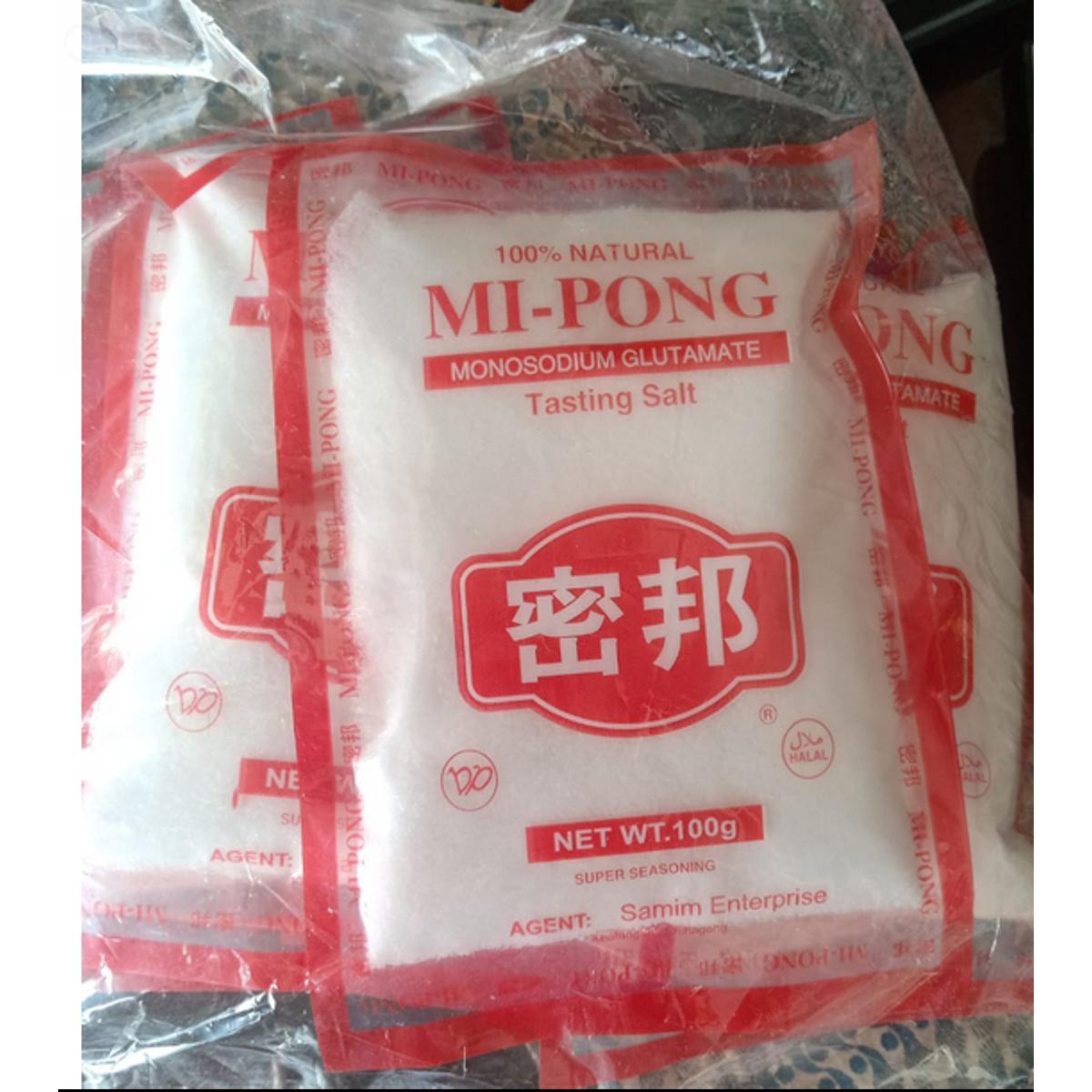 Picture of mi-pong monosodium glutamate tasting salt 100gm