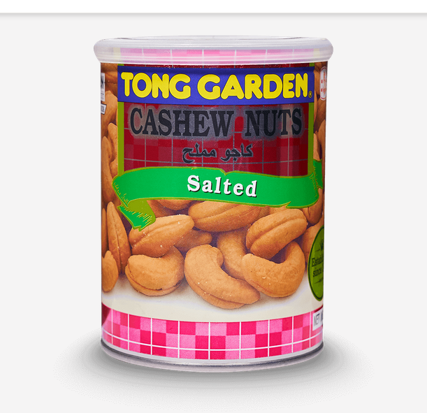 Picture of Tong Garden Salted Cashew Nuts Can 150gm