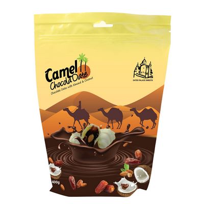 Picture of Dates Palace Sweets Camel Chocolate Dates 400gm (uae)