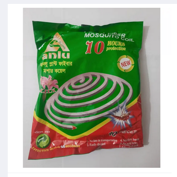 Picture of Anlu Mosquito Coil Plant Fiber Coil 10 packet 100 pcs