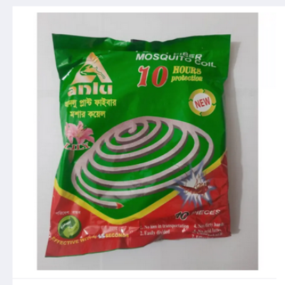 Picture of Anlu Mosquito Coil Plant Fiber Coil 10 packet 100 pcs