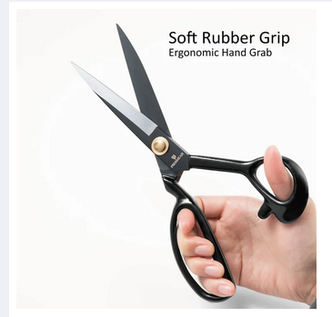 Picture of Tailor Scissors 10 inch - Heavy Duty Sewing Fabric Scissors for Leather Cutting Industrial Sharp Shears