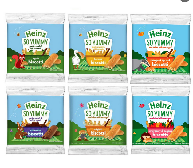 Picture of HEINZ SO YUMMY BISCOTTI  1pcs  60gm