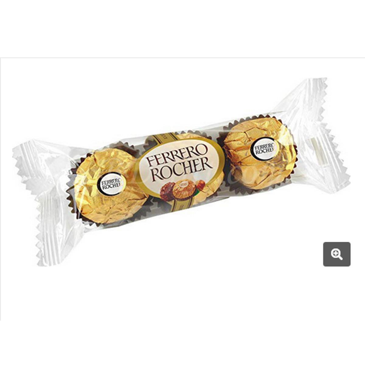 Picture of Ferrero Rocher Chocolate  3Pcs Pack (37.5g) Italy