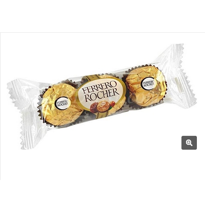 Picture of Ferrero Rocher Chocolate  3Pcs Pack (37.5g) Italy