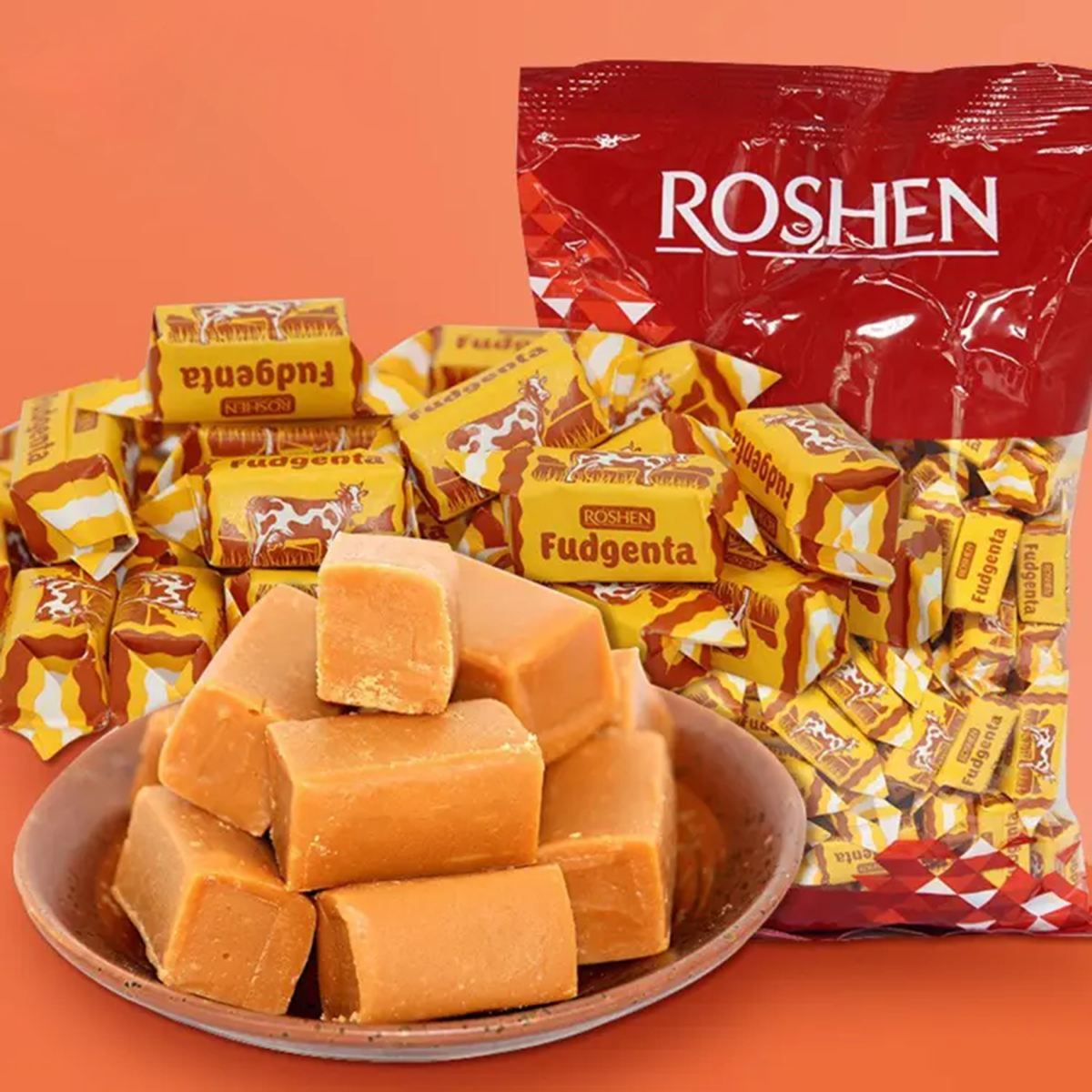 Picture of Roshen Fudgenta, 785g, Unglazed candies(UAE)