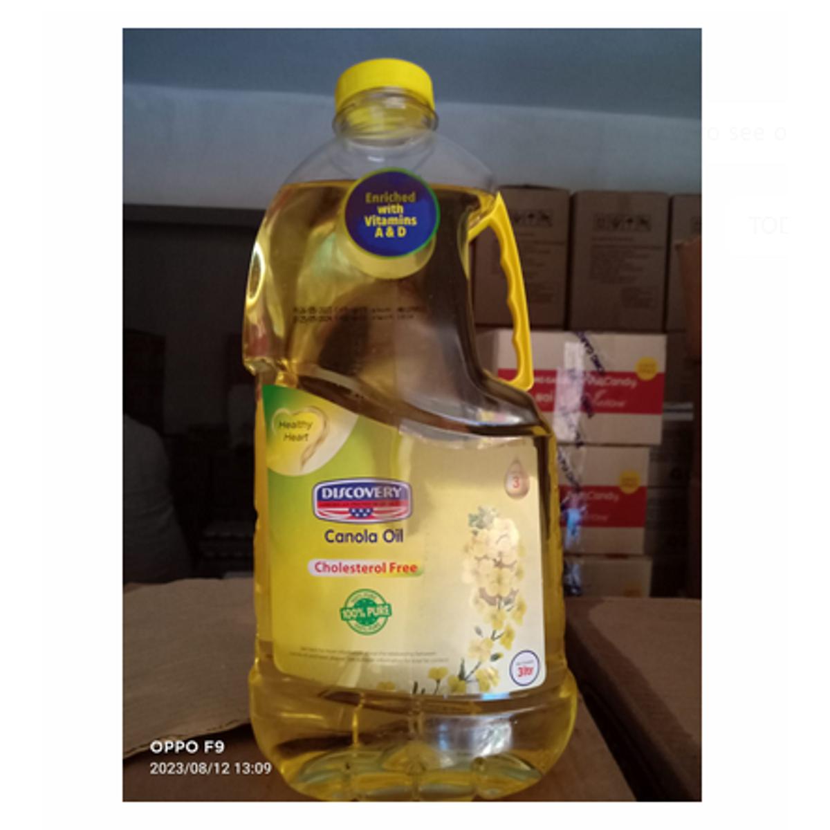 Picture of Canola Oil- 3 Litre (USA)