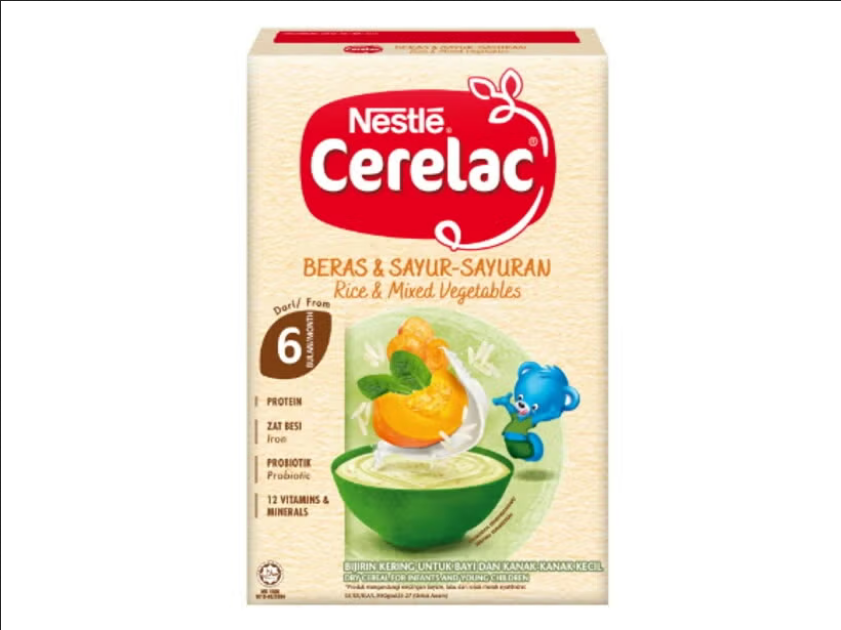 Picture of Cerelac Rice & Mixed Vegetables - 250gm (Malaysia)
