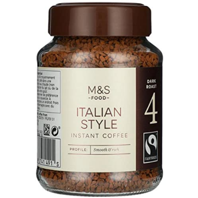 Picture of M&S Italian Style Dark Roast Instant Coffee 200g