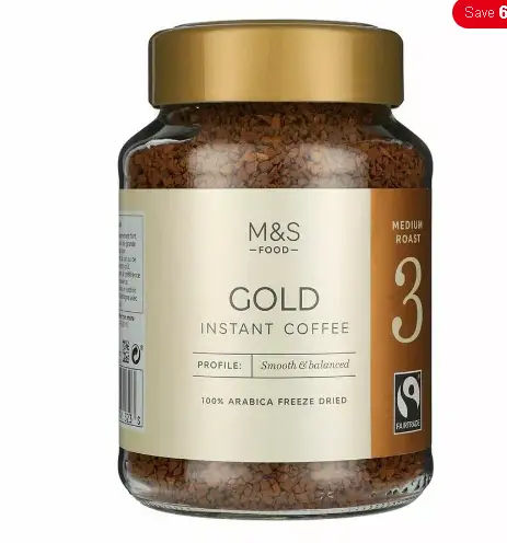 Picture of M&S Fairtrade Gold Freeze Dried Instant Coffee 200g
