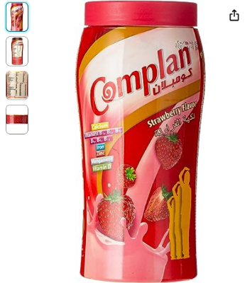 Picture of Complan Strawberry Flavoured Powder 400g Dubai