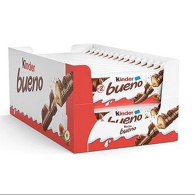 Picture of Kinder Bueno Chocolate Bars 43g Box (Pack of 30)
