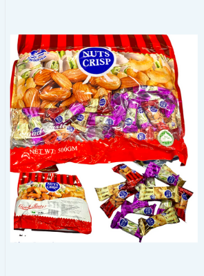 Picture of TWINFISH Nut Crisp Chocolate 500 Gm Packet