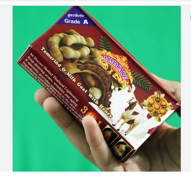 Picture of M.MACARE Tamarind and Milk Goat with Honey Fairness Herbal Soap 80gm