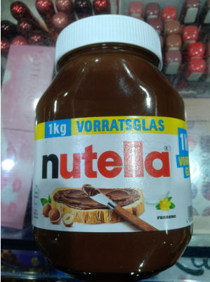 Picture of Ferrero Nutella Original Chocolate Hazelnut Spread Large Jar-950g