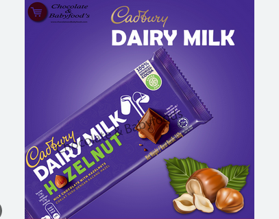 Picture of Dairy Milk Roast Almond/Hazelnut Chocolate 1pcs (160g) Malaysian