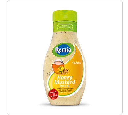 Picture of remia. honey mustard dressing. 500 ml. salata
