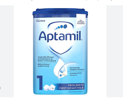 Picture of Aptamil First Infant Baby Milk Stage 1 (Form Birth) - 800g (U.K)
