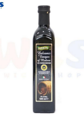 Picture of Saporito Balsamic Vinegar of Modena - Cuka balsamik saus salad -500 ml