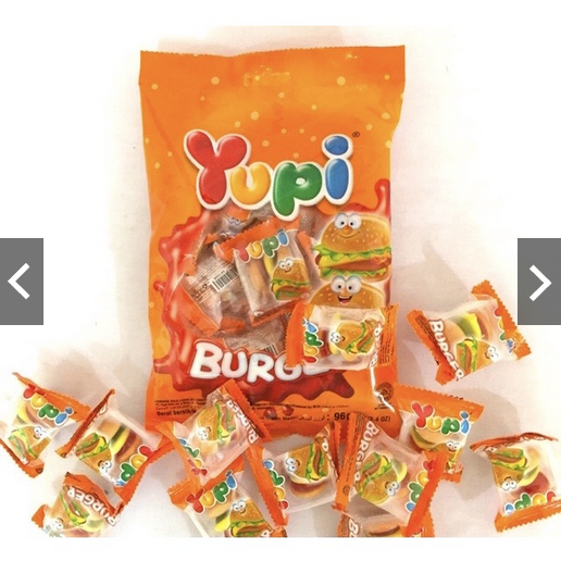 Picture of Yupi Gummy Burger Yupi Mini Burger Pack 84gm( indonesia)