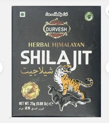 Picture of Durvesh 100% Pure High Grade Herbal Shilajit 25G 