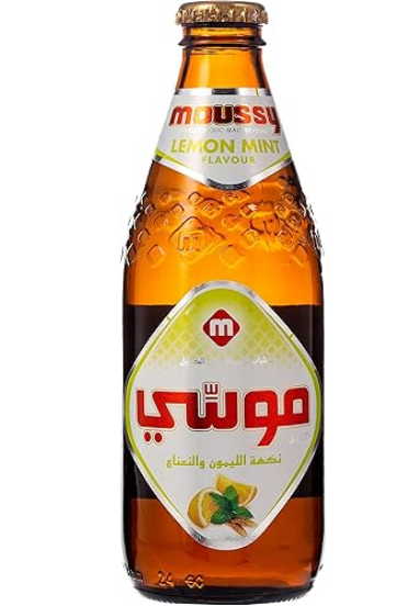 Picture of Moussy Lemon Mint Non Alcoholic Malt Beverage, 330 ML