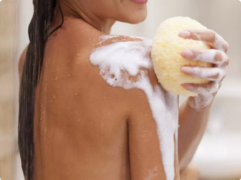 Picture of Love My Skin Green Tea Scented Gel Body Wash for Softening & Moisturising-1000ml