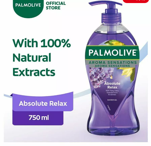 Picture of Aroma Absolute Relax Shower Gel With Yiang Ylang Essential Oil & Iris Extract 750ml