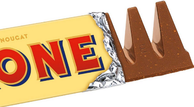 Picture of Toblerone Milk Chocolate Bar, With Honey and Almond Nougat, Established in Switzerland, 100g (Pack of 20) uk