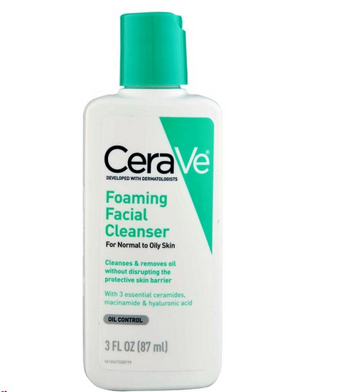Picture of CeraVe Foaming Facial Cleanser, 87 ml