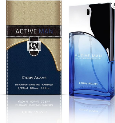 Picture of Chris Adams Active Man Eau De Perfum Pour Homme 100ml