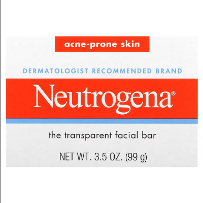 Picture of Neutrogena, The Transparent Facial Bar, Acne Prone Skin, (99 g)