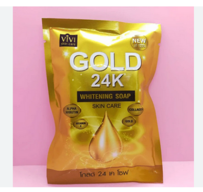 Picture of Vivi skin care Gold 24k whitening soap- 80gm