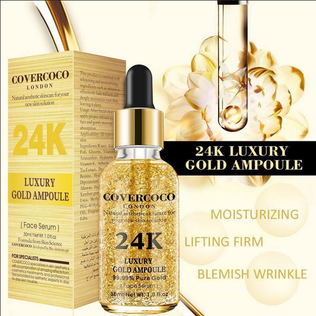 Picture of Covercoco 24k Gold Ampule Face Serum - 30ml